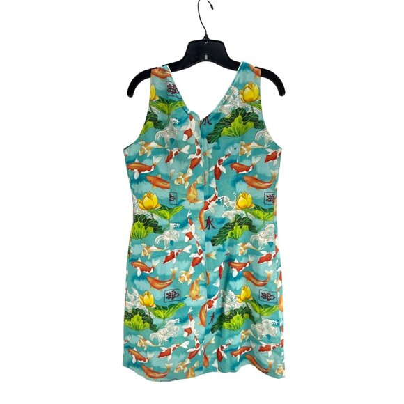 Love Life Felice Pappas Sheath Dress L Multicolor Floral Sleeveless Boho Summer - Picture 1 of 10